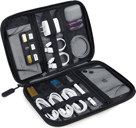 bagsmart electronics organizer|small hard case for electronics.